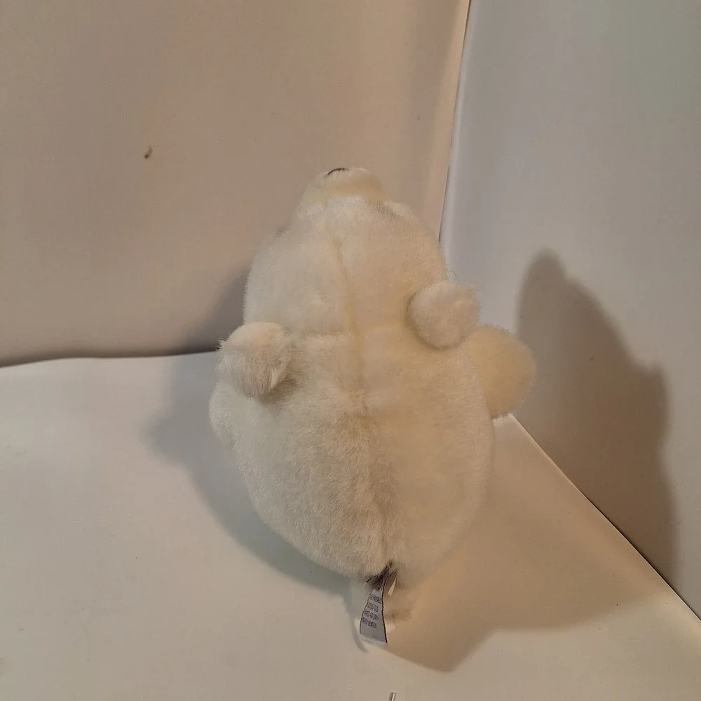 Gund Snuffles White Brown Nose Bear Plush 7